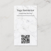 Henna Mandala Marmer  Blush Logo Visitekaartje (Achterkant)