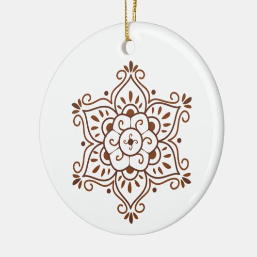 Henna Mandala Ornament (Links)