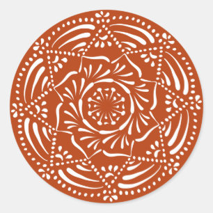 Henna Mandala Ronde Sticker