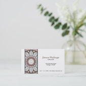 Henna Mehndi Consultant Visitekaartje (Staand voorkant)