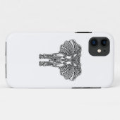 Henna Mehndi Decorated Indian Elephant Case-Mate iPhone Case (Achterkant (horizontaal))