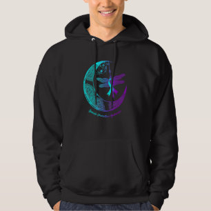 Henna Moon Dragonfly Preventie van Zelfmoord Bewus Hoodie