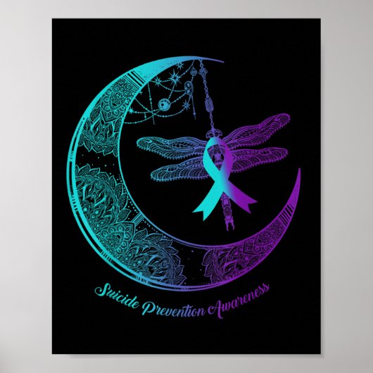 Henna Moon Dragonfly: zelfmoordpreventie Poster (Voorkant)