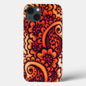 Henna-ontwerp Case-Mate iPhone Case (Achterkant)