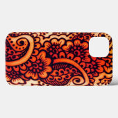 Henna-ontwerp Case-Mate iPhone Case (Achterkant (horizontaal))
