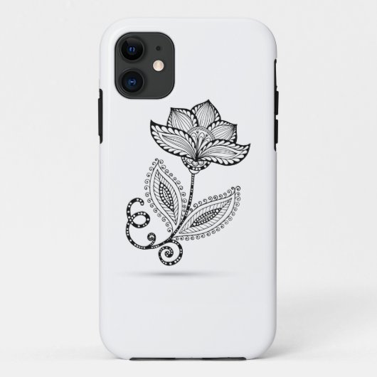 Henna Paisley Mehndi Doodles Case-Mate iPhone Case (Achterkant)