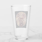 Henna patroon glas (Achterkant)