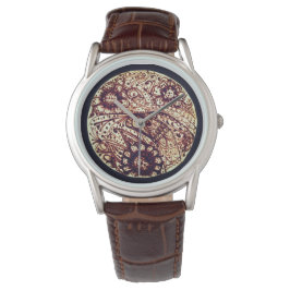 Henna patroon horloge