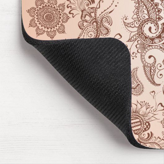 Henna Pattern-1 Mousepad Muismat (Hoek)