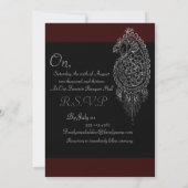 Henna Peacock Kaart (Achterkant)