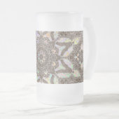 Henna Phoenix Original Art Mandala Bagage Hoesje Matglas Bierpul (Voorkant rechts)