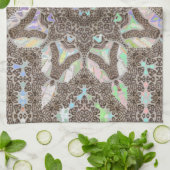 Henna Phownix Fractal Mandala Art Keukenhanddoek (Gevouwen)