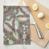 Henna Phownix Fractal Mandala Art Keukenhanddoek (Quarter Fold)