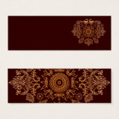 Henna Rock profielkaarten Mini Visitekaartjes (Voorkant /achterkant)