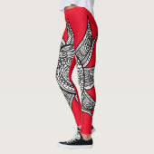 Henna-stijl Sun Tattoo Thunder_Cove Leggings (Links)