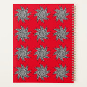 Henna-stijl Sun Tattoo Thunder_Cove Planner (Achterkant)