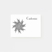 Henna-stijl Sun Tattoo Thunder_Cove Post-it® Notes (Voorkant)