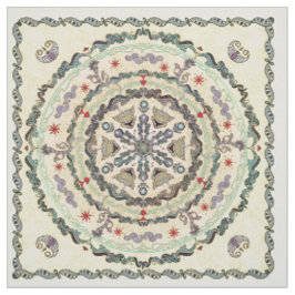 Henna Style Mandala Fabric Stof