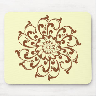 Henna Swirl Mandala Muismat