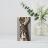 Henna Tattoo Artist Visitekaartje (Staand voorkant)