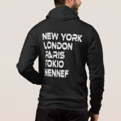 Hennef New York London Tokio Paris Hoodie (Achterkant)