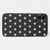 Hennepblad Asanoha Japan patroon traditionele geom Case-Mate iPhone Case (Achterkant (horizontaal))