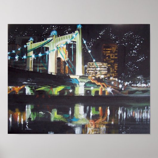 HENNEPIN BRIDGE TWINKLE POSTER (Voorkant)