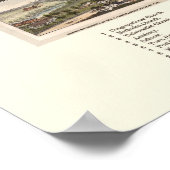 Henniker, NH Panoramic Map - 1889 Poster (Hoek)