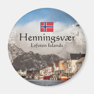 Henningsvaer Lofoten Magnet