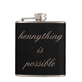 Hennything is Mogelijk Flask Heupfles