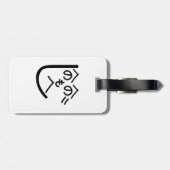 Henohenomoheji へ の へ も へ じ bagagelabel (Achterkant horizontaal)