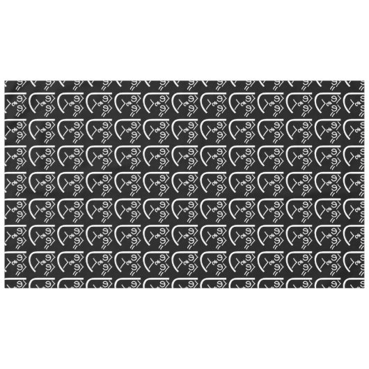 Henohenomoheji へ の へ も へ じ tafelkleed (Voorkant (Horizontaal))