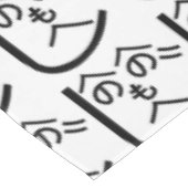 Henohenomoheji へ の へ も へ じ tafelkleed (Gekanteld)