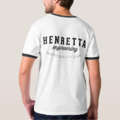 Henretta Engineering Ringer T-Shirt (Achterkant)