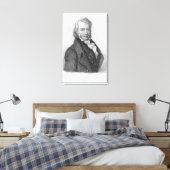 Henri Benjamin Constant de Rebecca als plaatsverva Canvas Afdruk (Insitu (Slaapkamer))