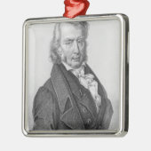 Henri Benjamin Constant de Rebecca als plaatsverva Metalen Ornament (Links)