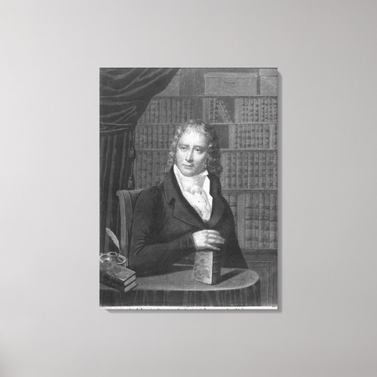 Henri Benjamin Constant de Rebecca Canvas Afdruk (Voorkant)