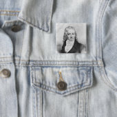 Henri Benjamin Constant de Rebecca Vierkante Button 5,1 Cm (In situ)