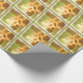 Henri de Giraffe Cadeaupapier (Hoek)