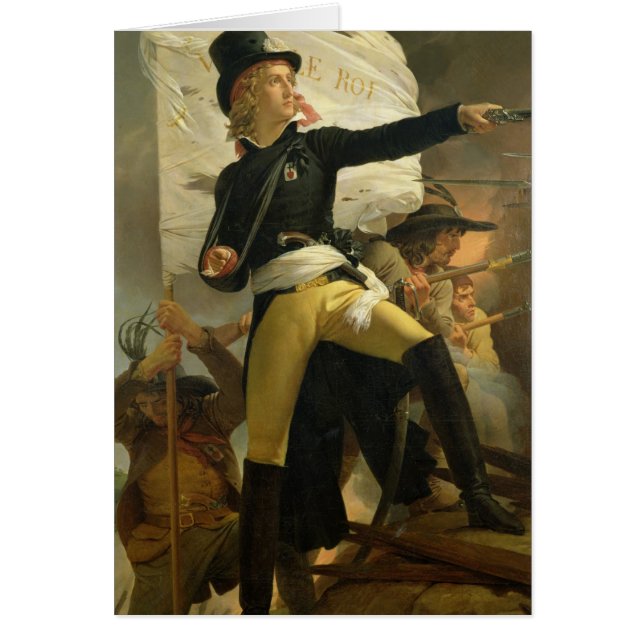 Henri de La Rochejaquelein , leider van de (Voorkant)