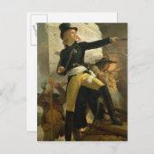 Henri de La Rochejaquelein , leider van de Briefkaart (Voorkant / Achterkant)