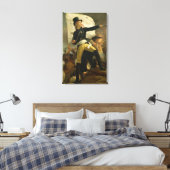 Henri de La Rochejaquelein , leider van de Canvas Afdruk (Insitu (Slaapkamer))