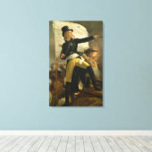 Henri de La Rochejaquelein , leider van de Canvas Afdruk (Insitu (Houten vloer))