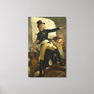 Henri de La Rochejaquelein , leider van de Canvas Afdruk