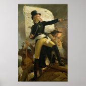 Henri de La Rochejaquelein , leider van de Poster (Voorkant)