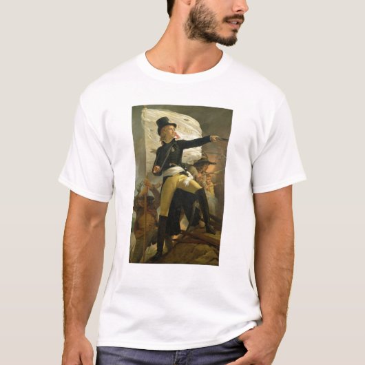 Henri de La Rochejaquelein , leider van de T-shirt (Voorkant)