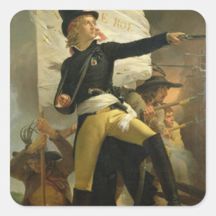 Henri de La Rochejaquelein , leider van de Vierkante Sticker