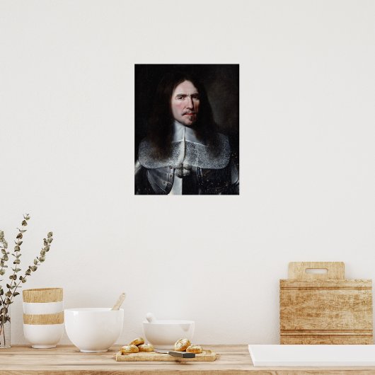 Henri de la Tour d'Auvergne Viscount of Turenne Poster (Keuken)