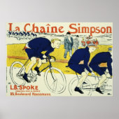 Henri de Toulouse La Chaine Simpson Poster (Voorkant)