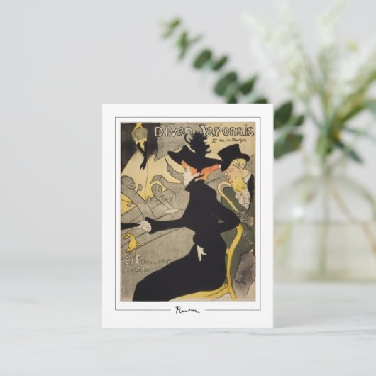 Henri de Toulouse-Lautrec #10 - Fine Art Postca... Briefkaart (Staand voorkant)